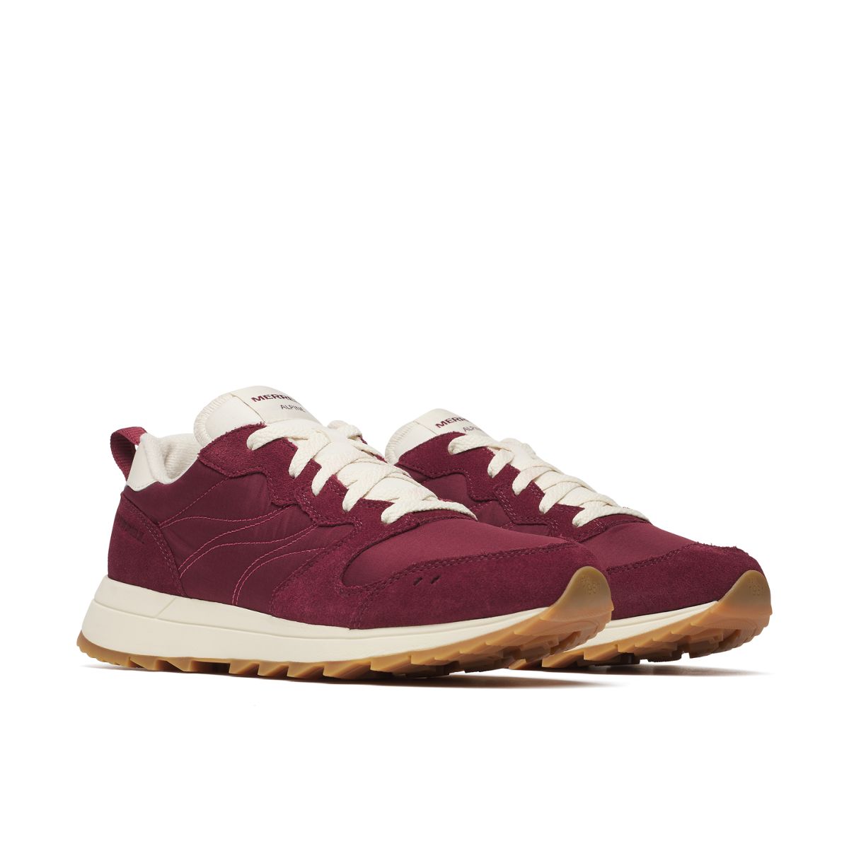 Alpine 83 Sneaker Sport, Syrah, dynamic 2